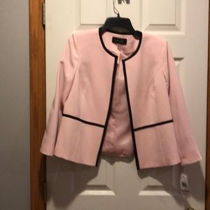 Evan Picone open front blazer